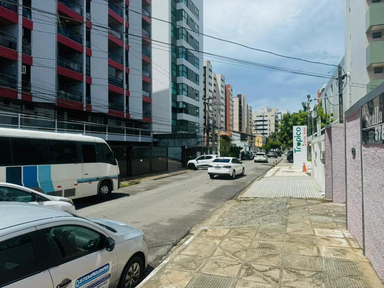 Praia De Ponta Verde Com Lavadora, Wi-Fi, Garagem - Quarto Andar Maceió Exterior foto